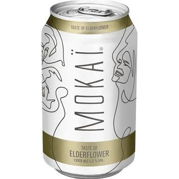 MOKAÏ Hyldeblomst 18x0,33 l.