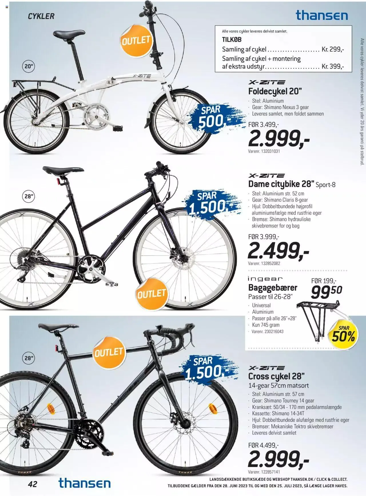Thansen - Tilbudsavis Gyldig indtil 28. juni - 1. august 2023 - tilbudsavis side 42