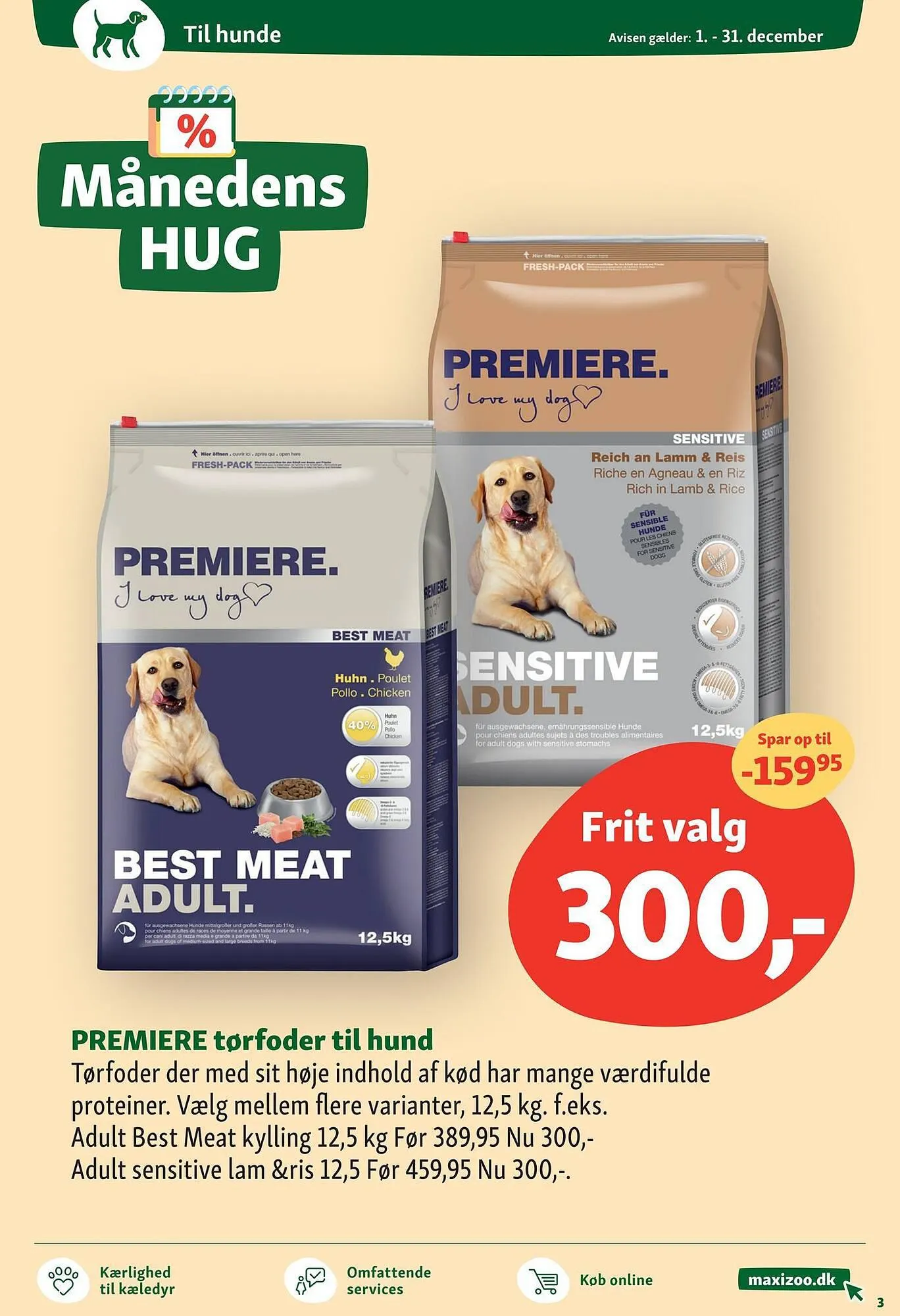 Maxi Zoo tilbudsavis Gyldig indtil 30. november - 31. december 2023 - tilbudsavis side 3