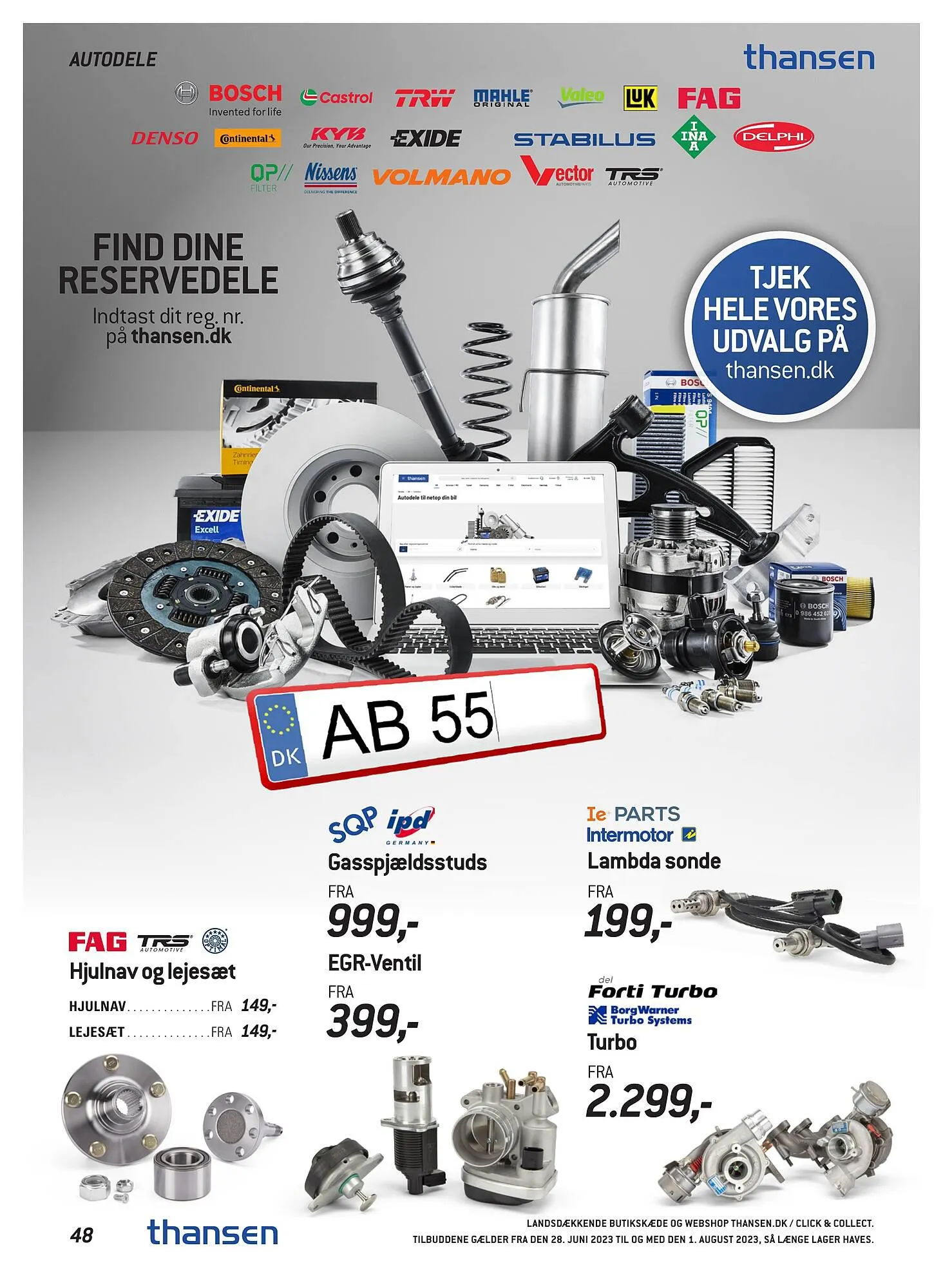 Thansen tilbudsavis Gyldig indtil 28. juni - 1. august 2023 - tilbudsavis side 48
