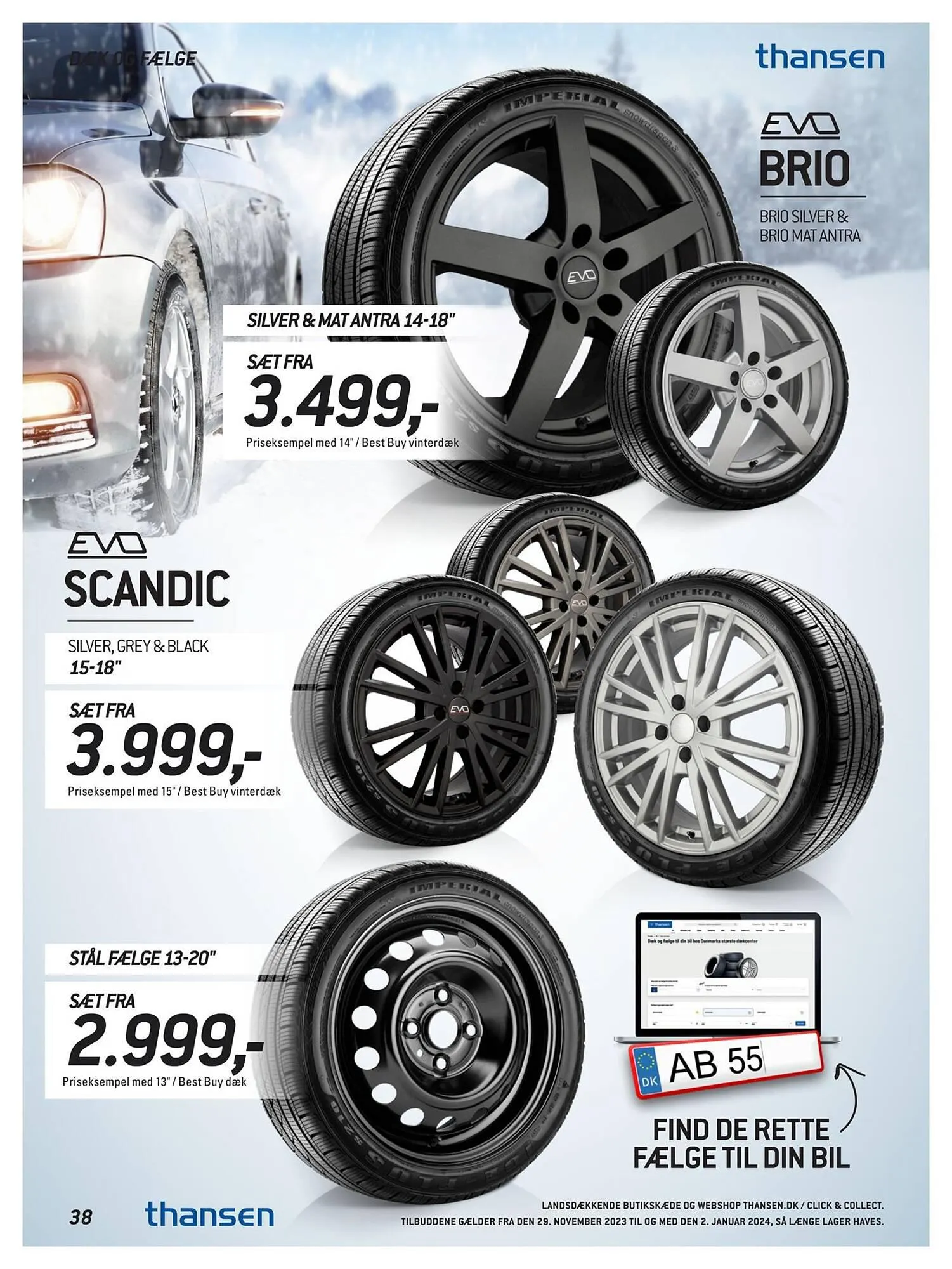 Thansen tilbudsavis Gyldig indtil 28. november - 2. januar 2024 - tilbudsavis side 38