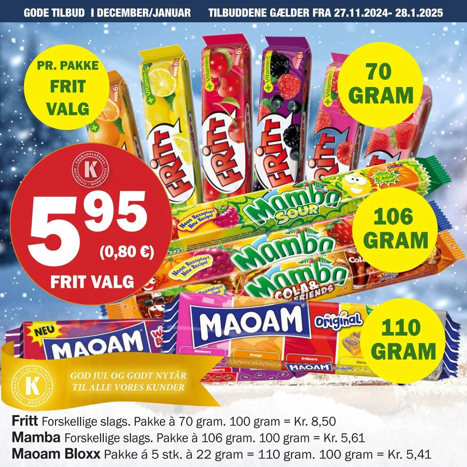 Købmandsgården tilbudsavis Gyldig indtil 26. november - 28. januar 2025 - tilbudsavis side 58
