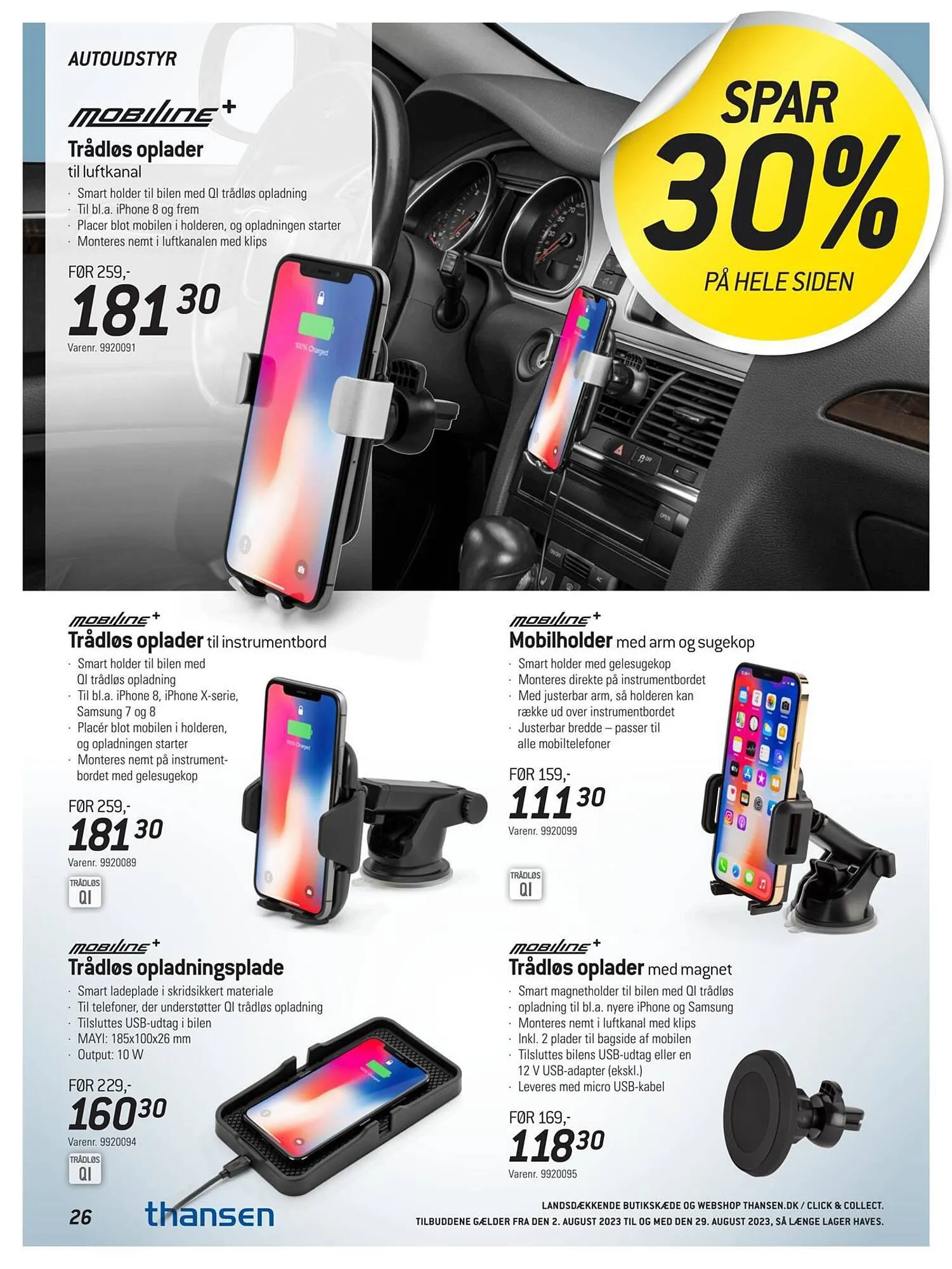Thansen tilbudsavis Gyldig indtil 1. august - 29. august 2023 - tilbudsavis side 26