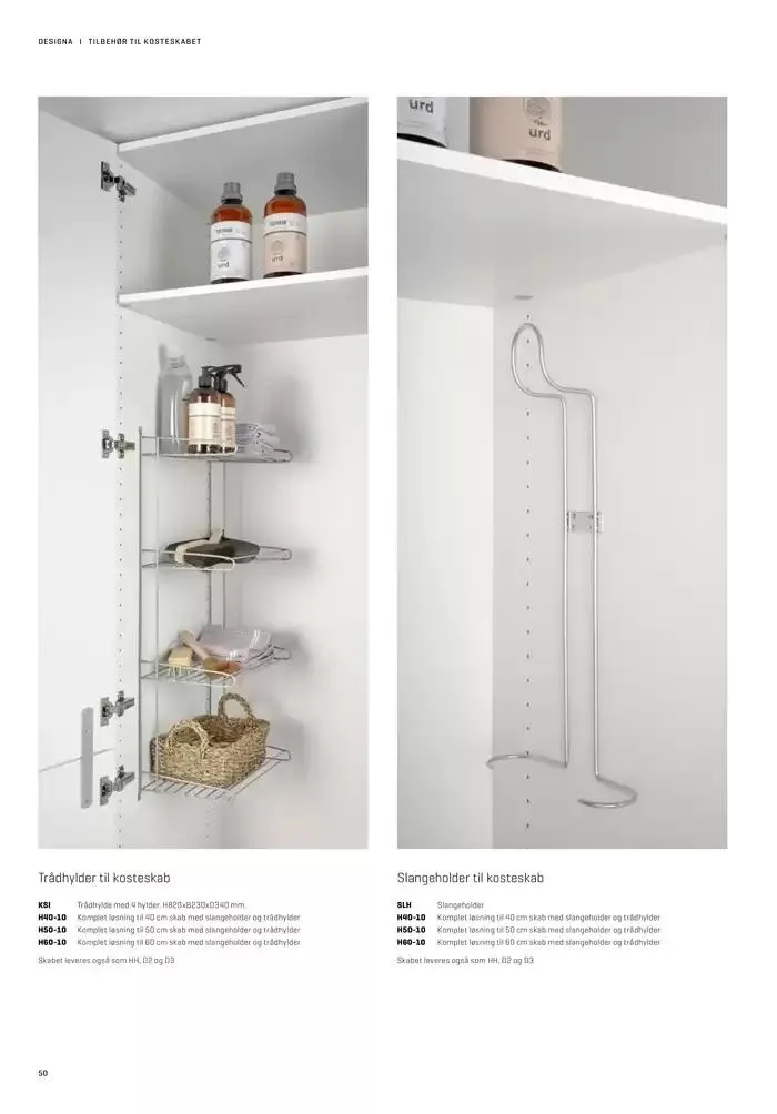 Tilbehør til køkken & bad. Gyldig indtil 10. december - 31. december 2025 - tilbudsavis side 50