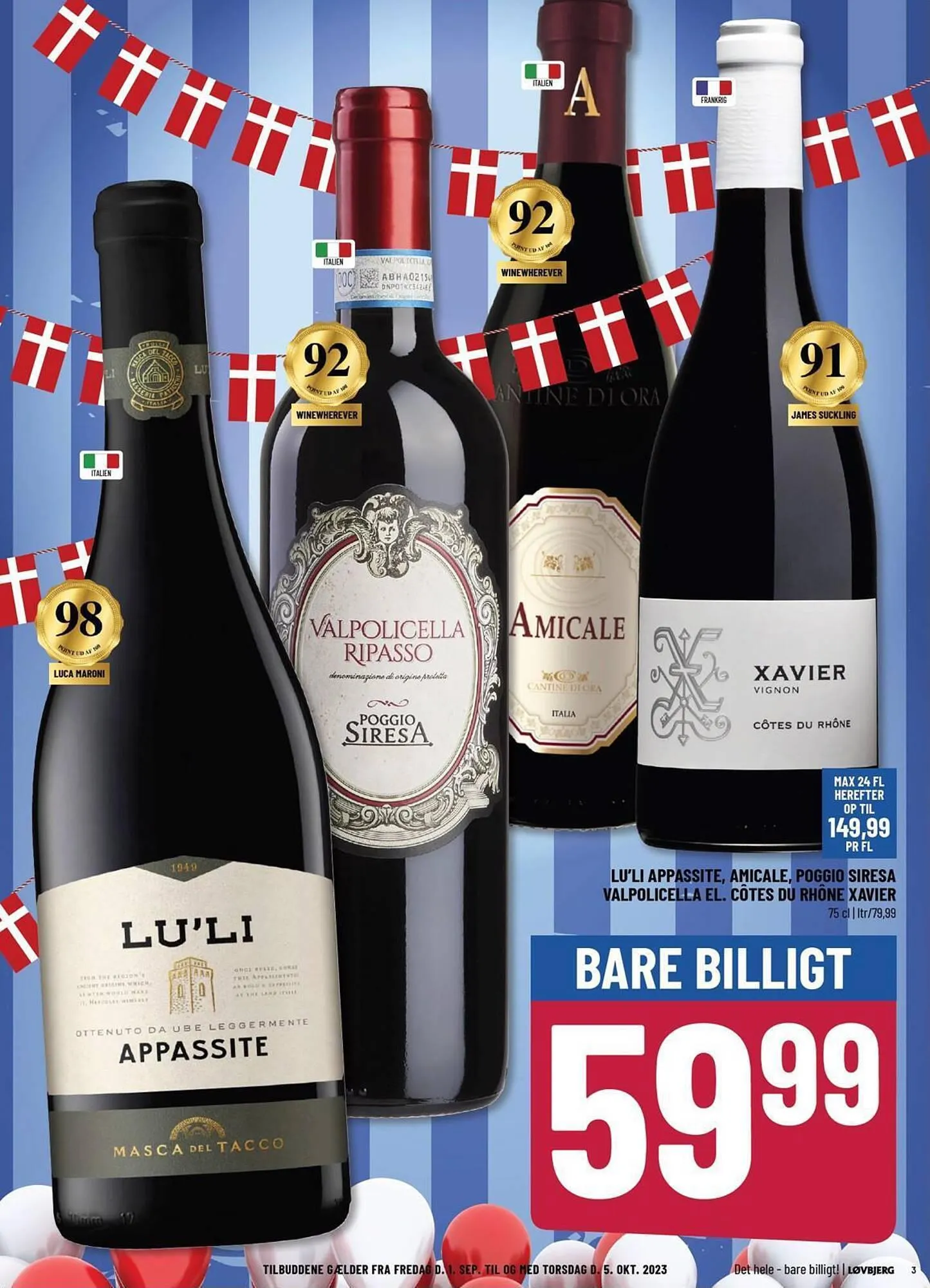 Løvbjerg tilbudsavis Gyldig indtil 1. september - 5. oktober 2023 - tilbudsavis side 3