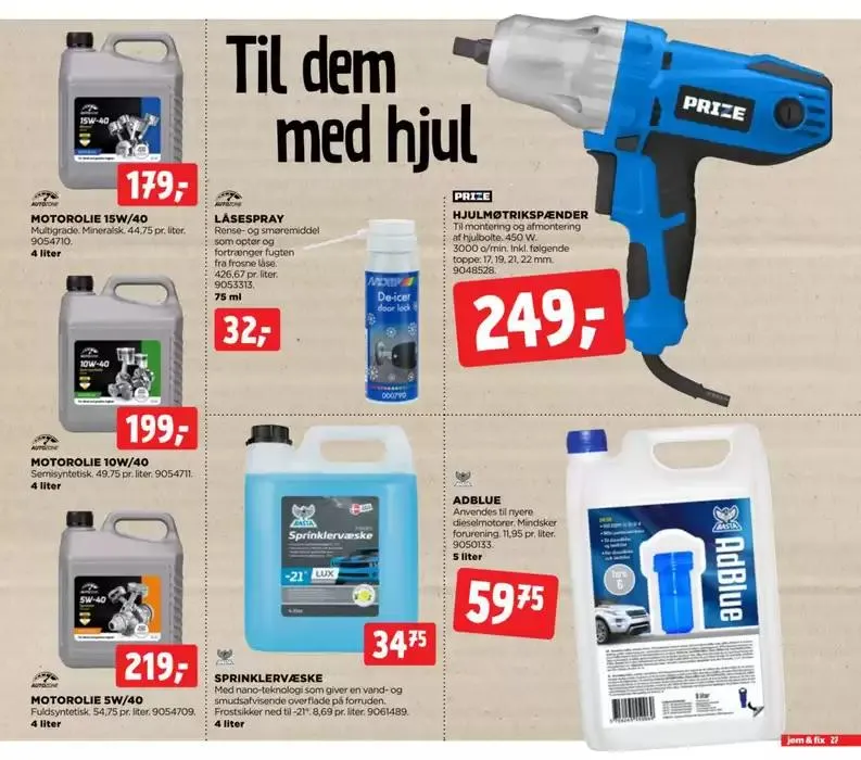 jem & fix Tilbudsavis Gyldig indtil 5. oktober - 12. oktober 2024 - tilbudsavis side 19