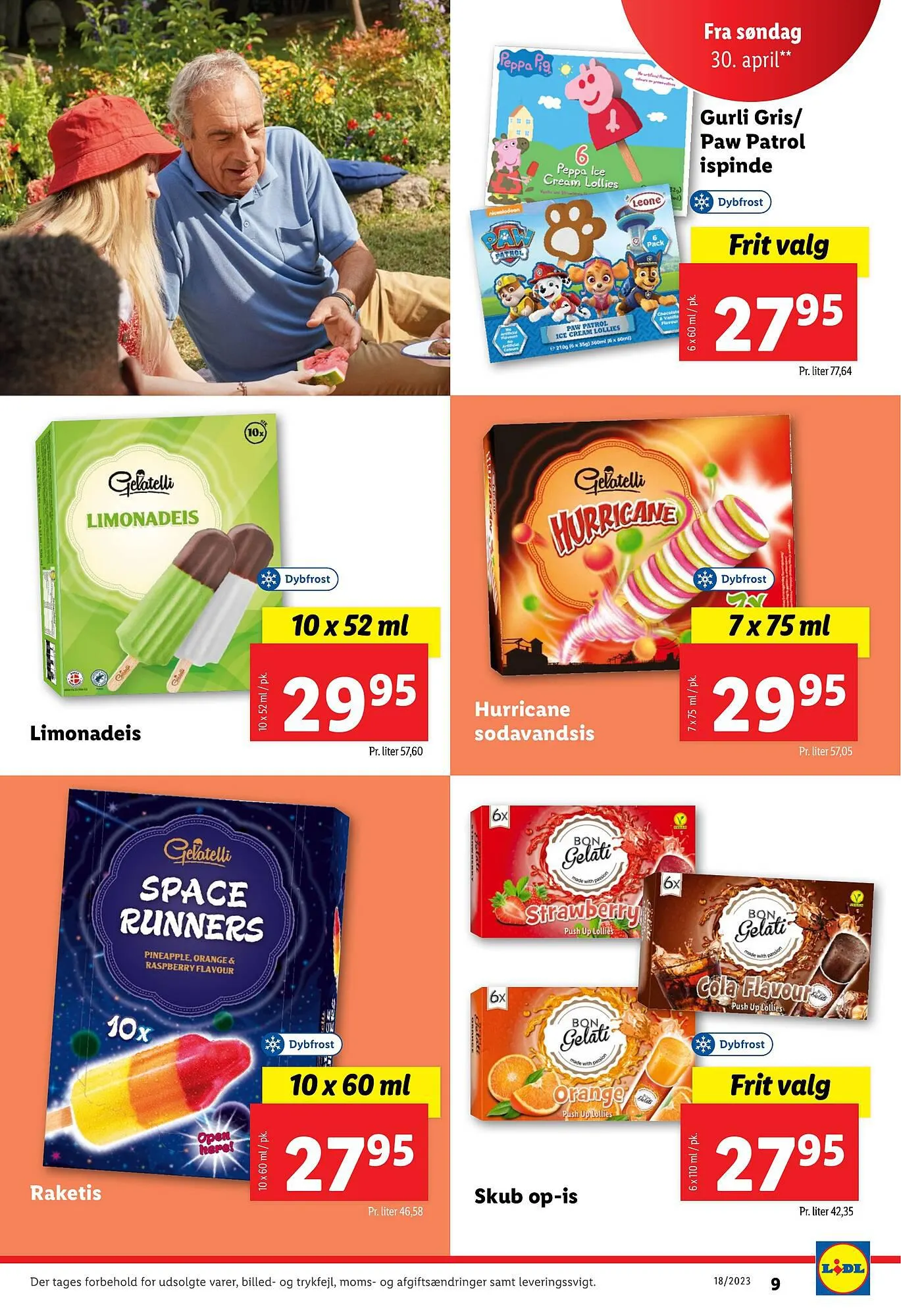 Lidl tilbudsavis Gyldig indtil 30. april - 26. august 2023 - tilbudsavis side 9