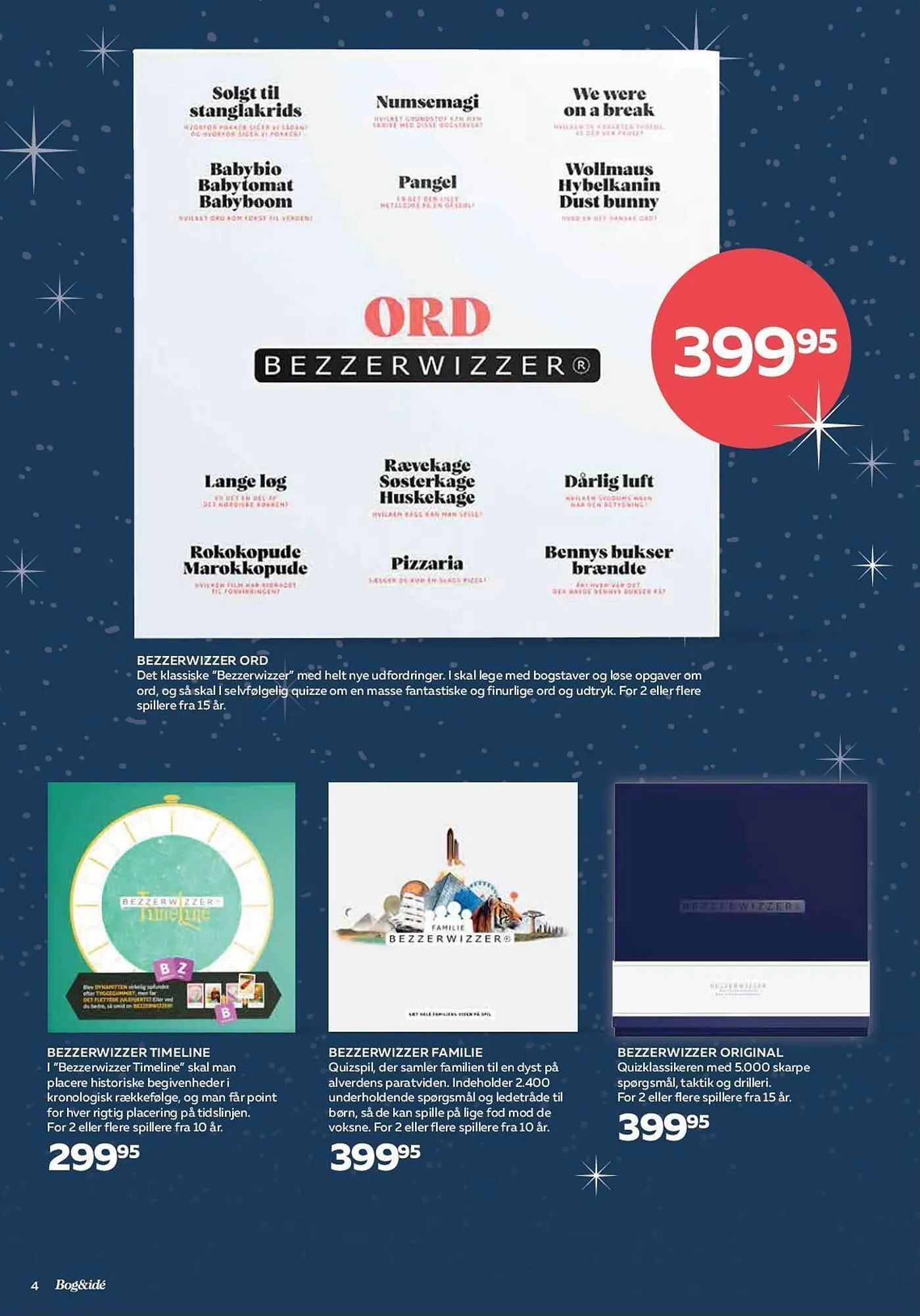 Bog & idé tilbudsavis Gyldig indtil 6. november - 23. december 2023 - tilbudsavis side 4