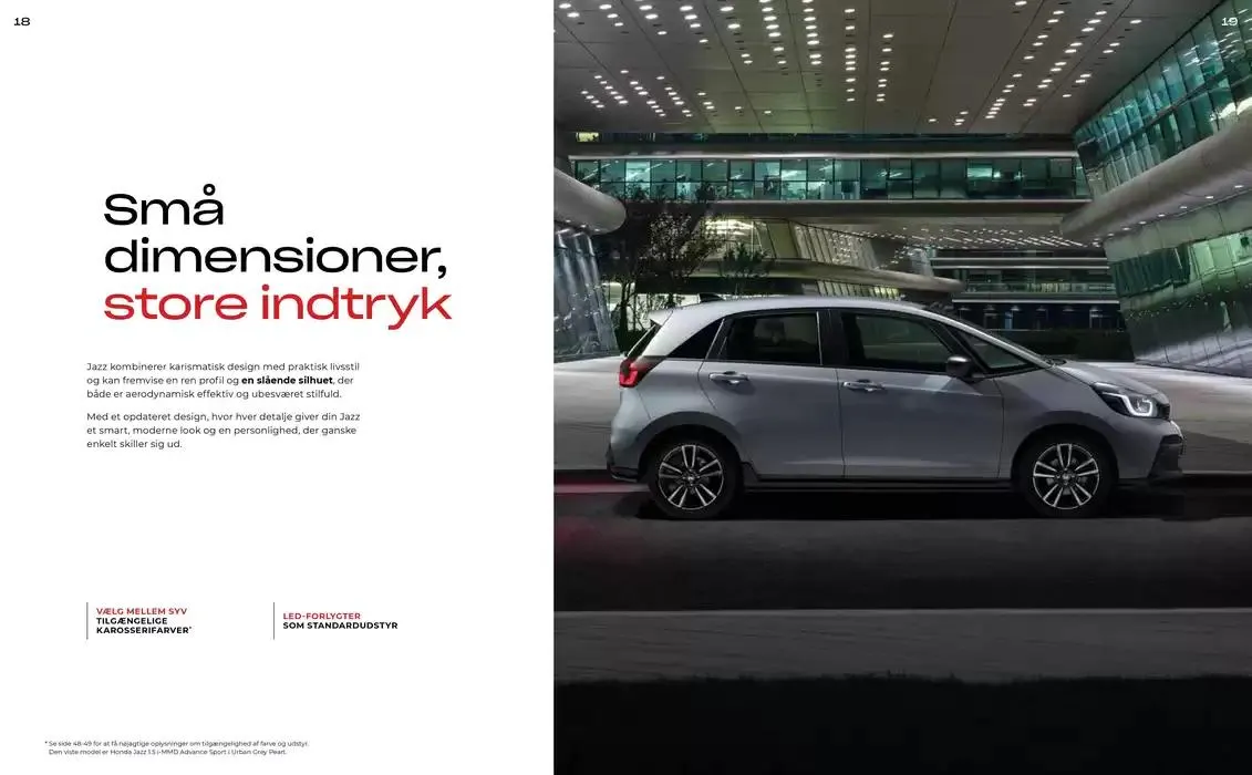Honda Jazz Hybrid Brosjyre Gyldig indtil 23. januar - 23. januar 2026 - tilbudsavis side 10