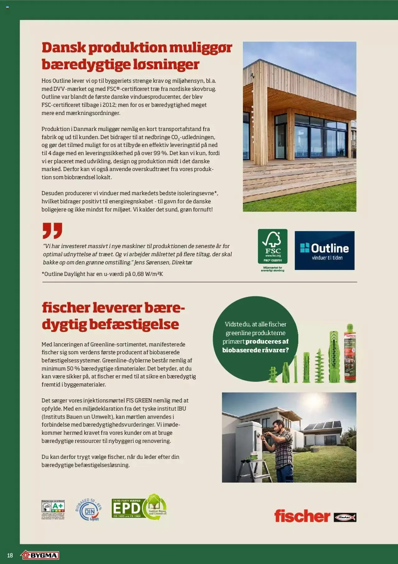 Bygma - Bæredygtigt byggeri Gyldig indtil 11. september - 31. december 2023 - tilbudsavis side 18