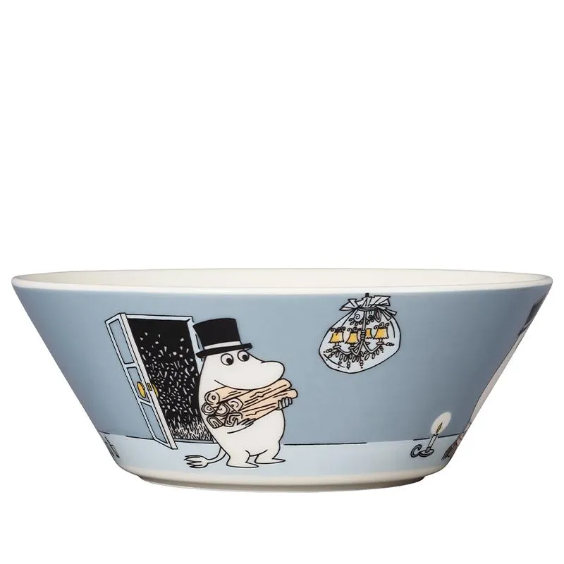 Mumi by Arabia Mumifar skål grå 15 cm