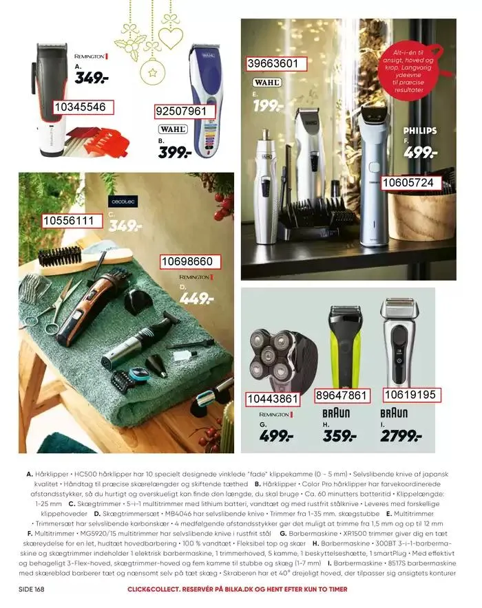 Aktuelle kup og tilbud Gyldig indtil 20. november - 4. december 2024 - tilbudsavis side 168