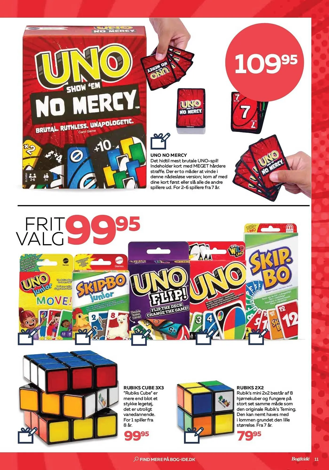 Bog & idé tilbudsavis Gyldig indtil 21. oktober - 23. december 2024 - tilbudsavis side 11