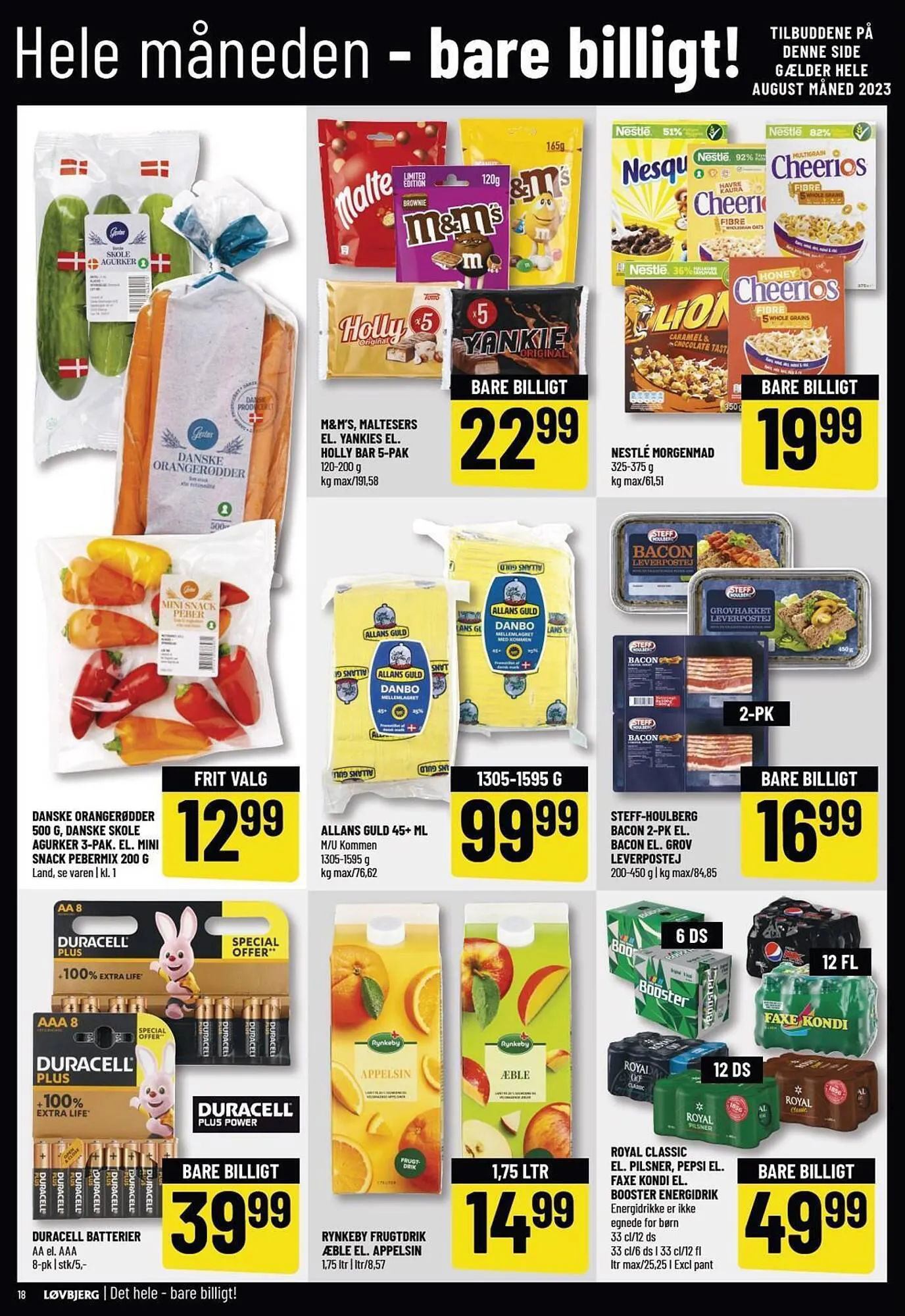 Løvbjerg tilbudsavis Gyldig indtil 11. august - 17. august 2023 - tilbudsavis side 18