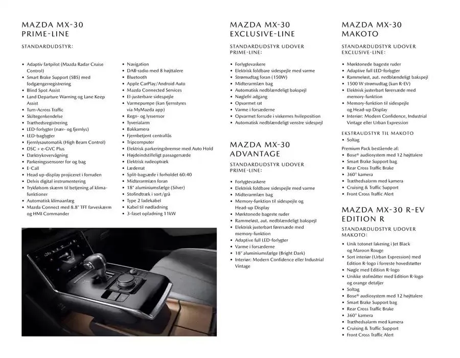 Mazda MX-30 ! Gyldig indtil 21. januar - 31. december 2025 - tilbudsavis side 2