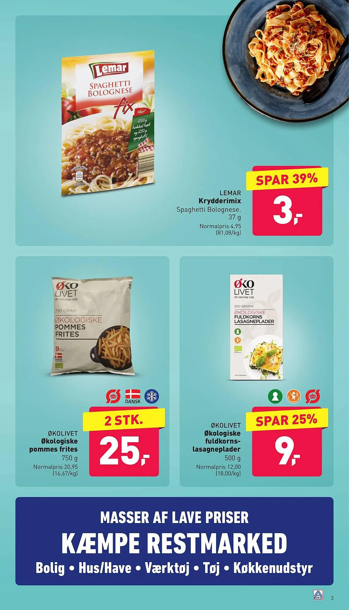 ALDI tilbudsavis Gyldig indtil 11. august - 17. august 2023 - tilbudsavis side 3