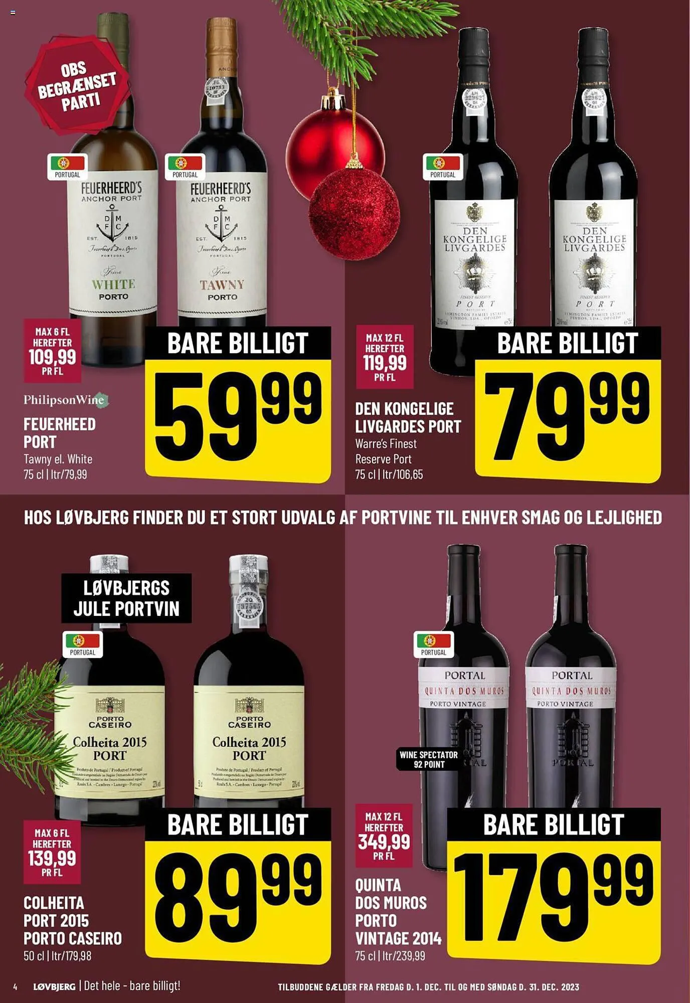 Løvbjerg tilbudsavis Gyldig indtil 1. december - 31. december 2023 - tilbudsavis side 4