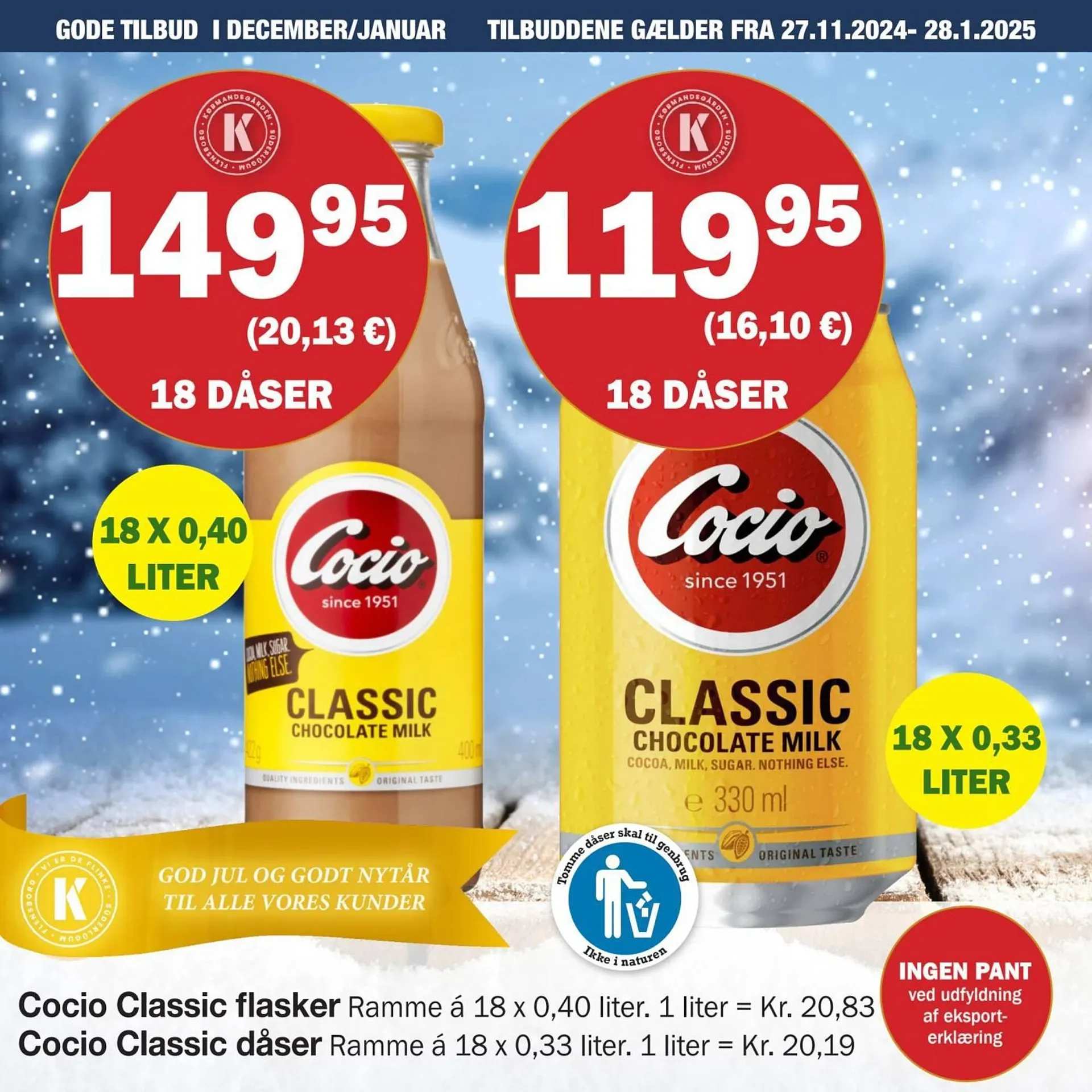 Købmandsgården tilbudsavis Gyldig indtil 26. november - 28. januar 2025 - tilbudsavis side 72