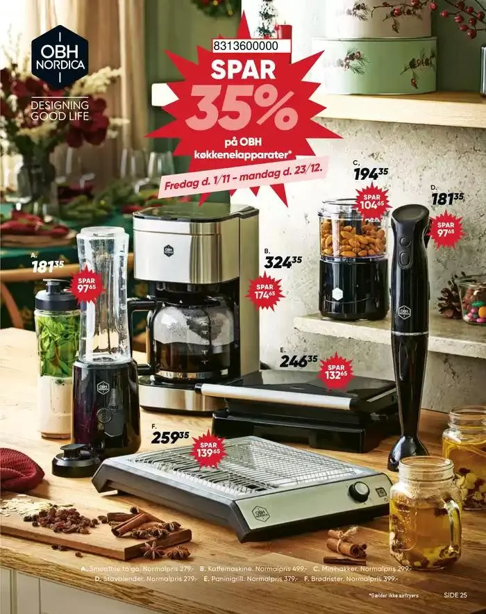 Aktuelle kup og tilbud Gyldig indtil 20. november - 4. december 2024 - tilbudsavis side 25