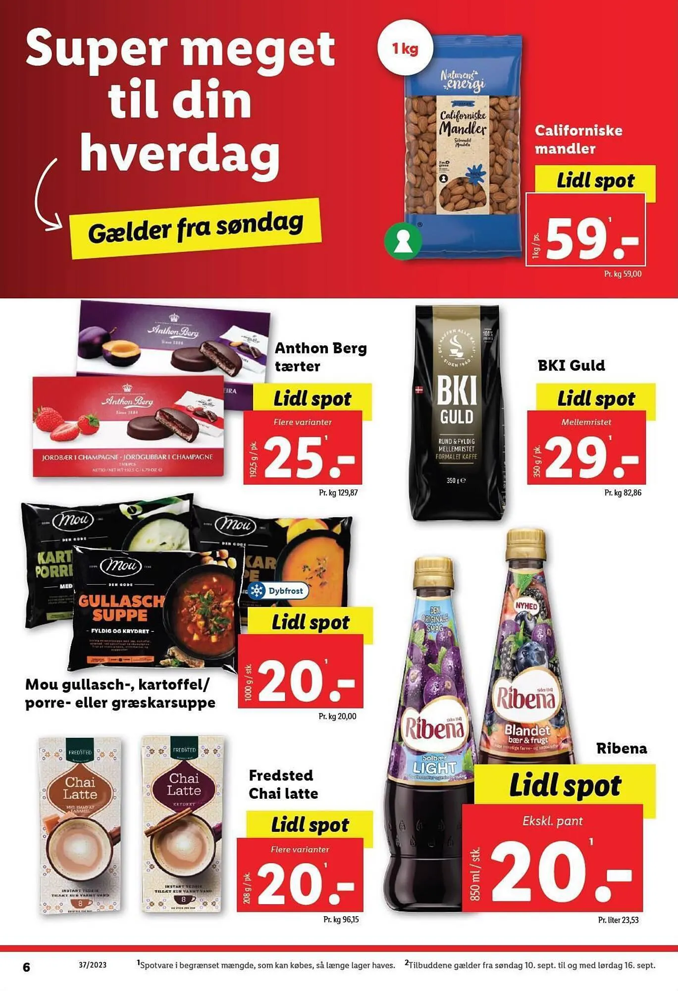 Lidl tilbudsavis Gyldig indtil 10. september - 16. september 2023 - tilbudsavis side 6