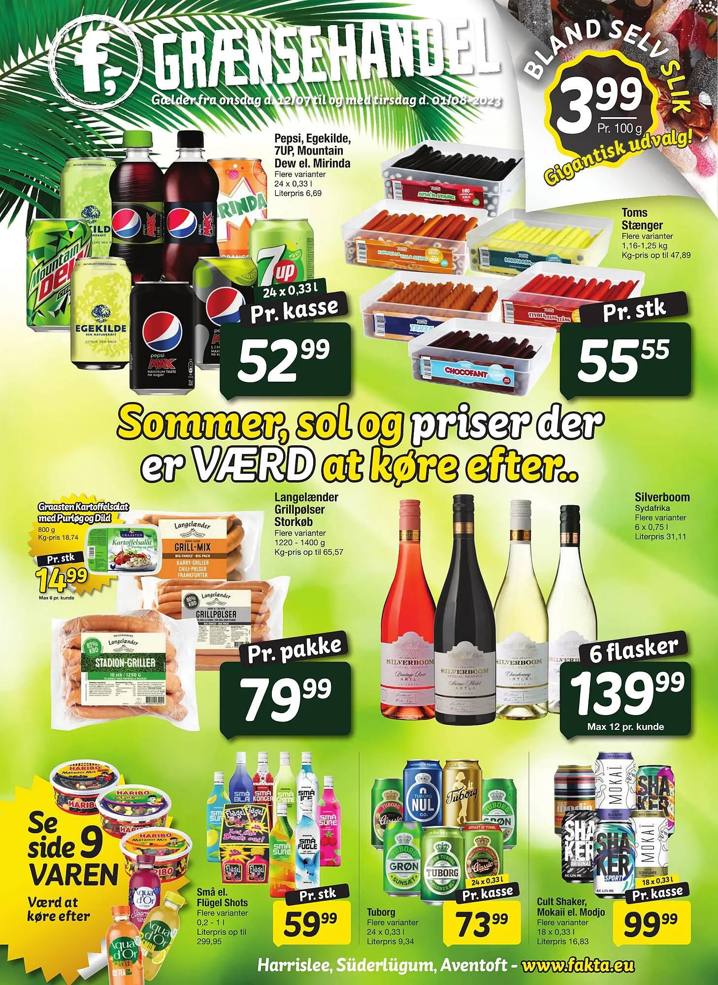 Fakta tilbudsavis Gyldig indtil 12. juli - 1. august 2023 - tilbudsavis side 1
