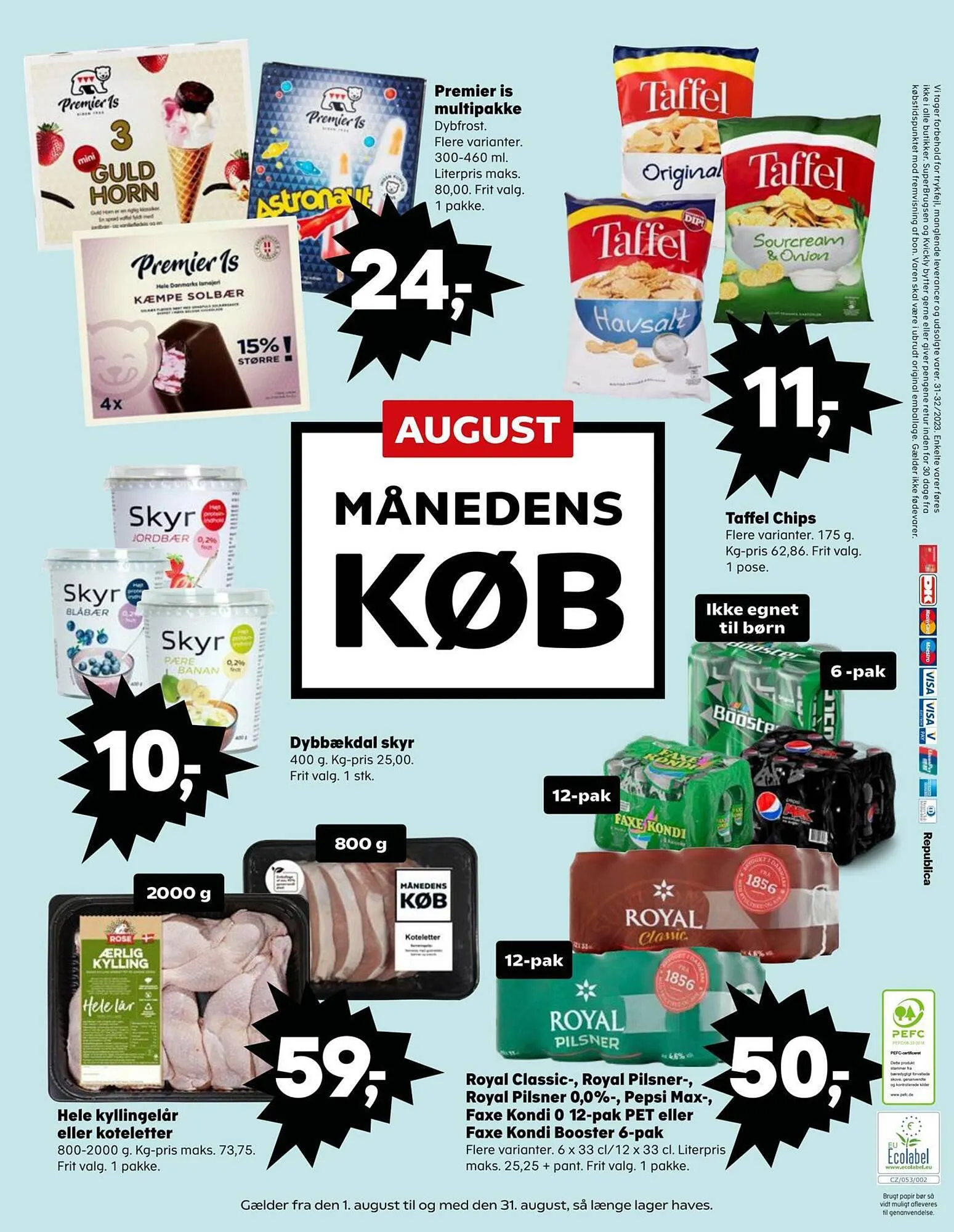 SuperBrugsen tilbudsavis Gyldig indtil 10. august - 17. august 2023 - tilbudsavis side 31