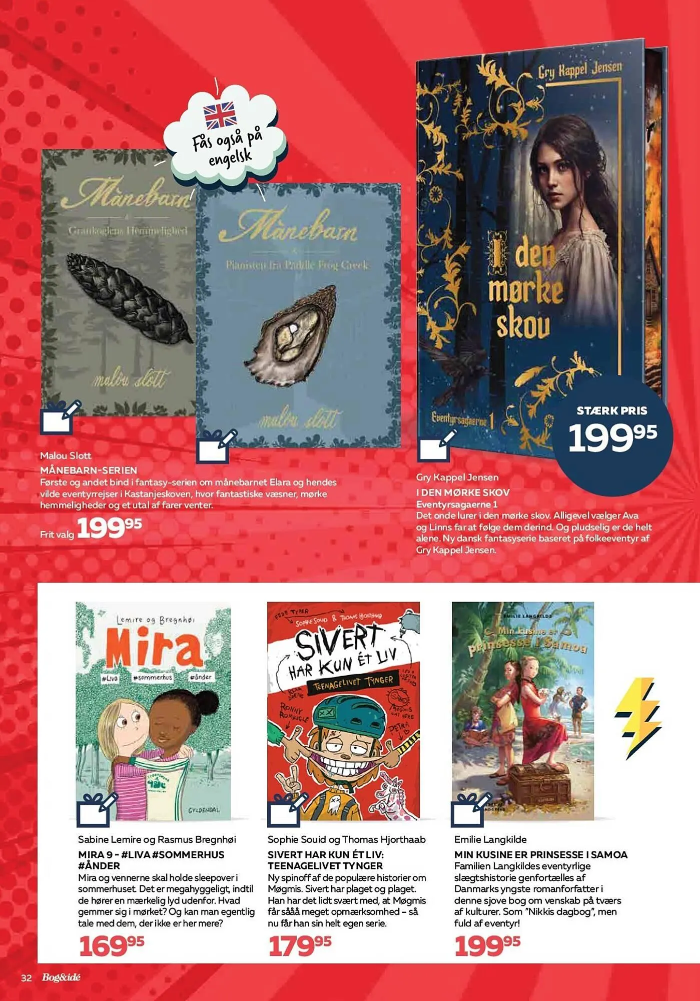 Bog & idé tilbudsavis Gyldig indtil 21. oktober - 23. december 2024 - tilbudsavis side 32