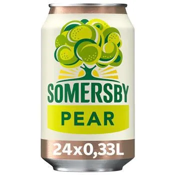 Somersby Pear - pærecider 4,5%, 24x33cl. dåse