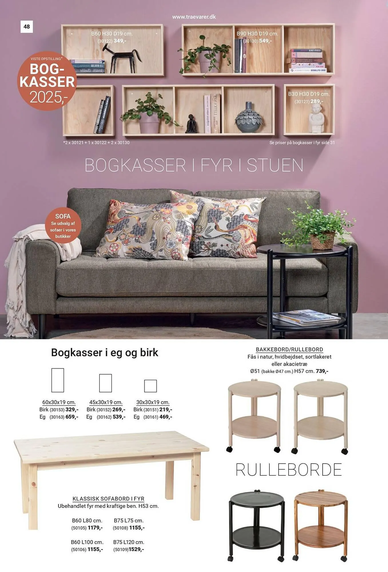 Trævarefabrikernes Udsalg tilbudsavis Gyldig indtil 18. januar - 31. december 2024 - tilbudsavis side 48