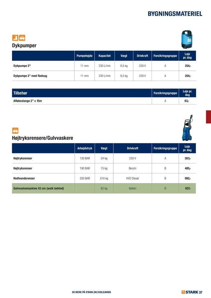 Udlejning i STARK Gyldig indtil 7. august - 21. august 2024 - tilbudsavis side 37