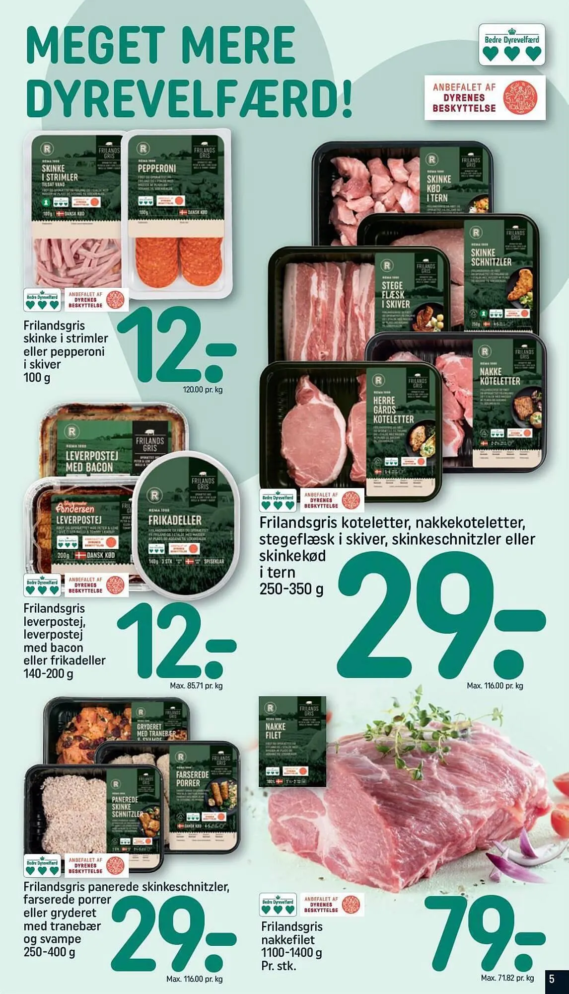 Rema 1000 tilbudsavis Gyldig indtil 3. december - 9. december 2023 - tilbudsavis side 5