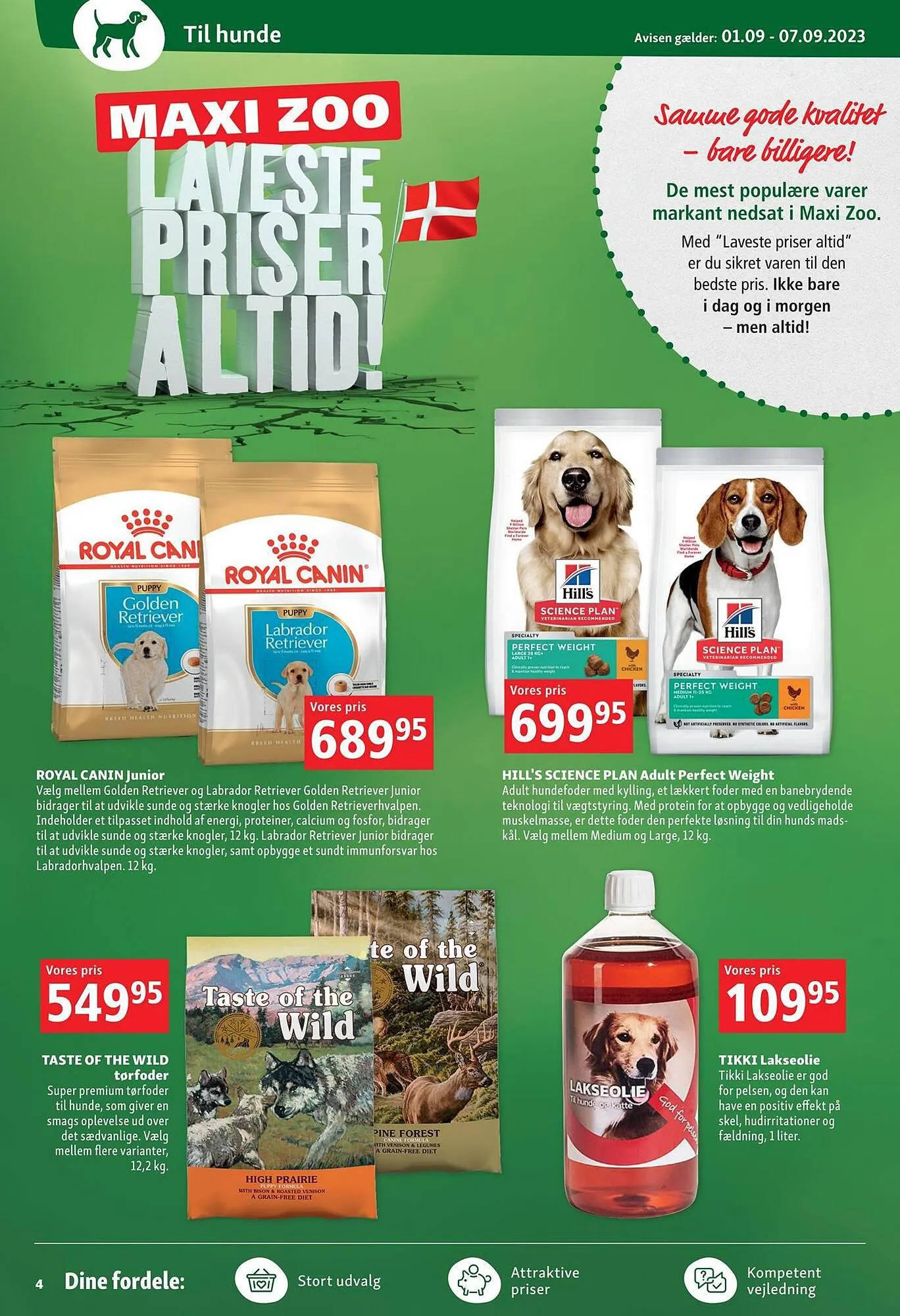 Maxi Zoo tilbudsavis Gyldig indtil 31. august - 7. september 2023 - tilbudsavis side 4