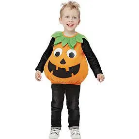 Halloween græskar kostume str. 92