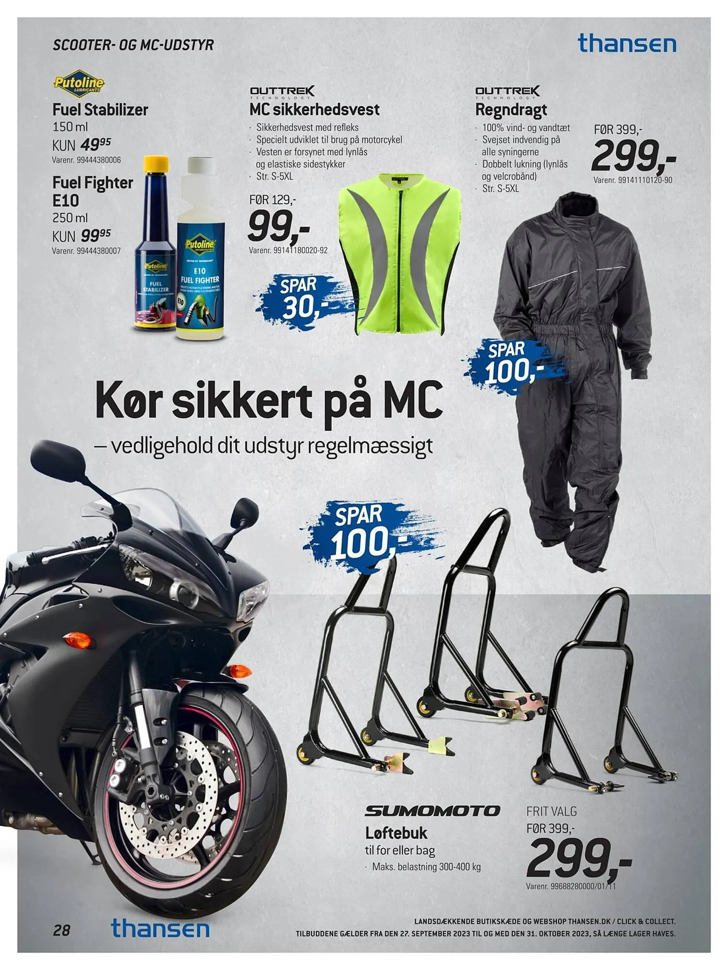 Thansen tilbudsavis Gyldig indtil 26. september - 31. oktober 2023 - tilbudsavis side 28