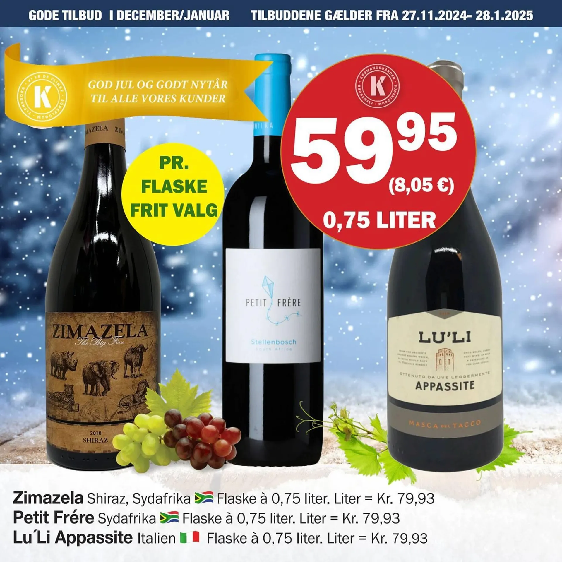 Købmandsgården tilbudsavis Gyldig indtil 26. november - 28. januar 2025 - tilbudsavis side 44