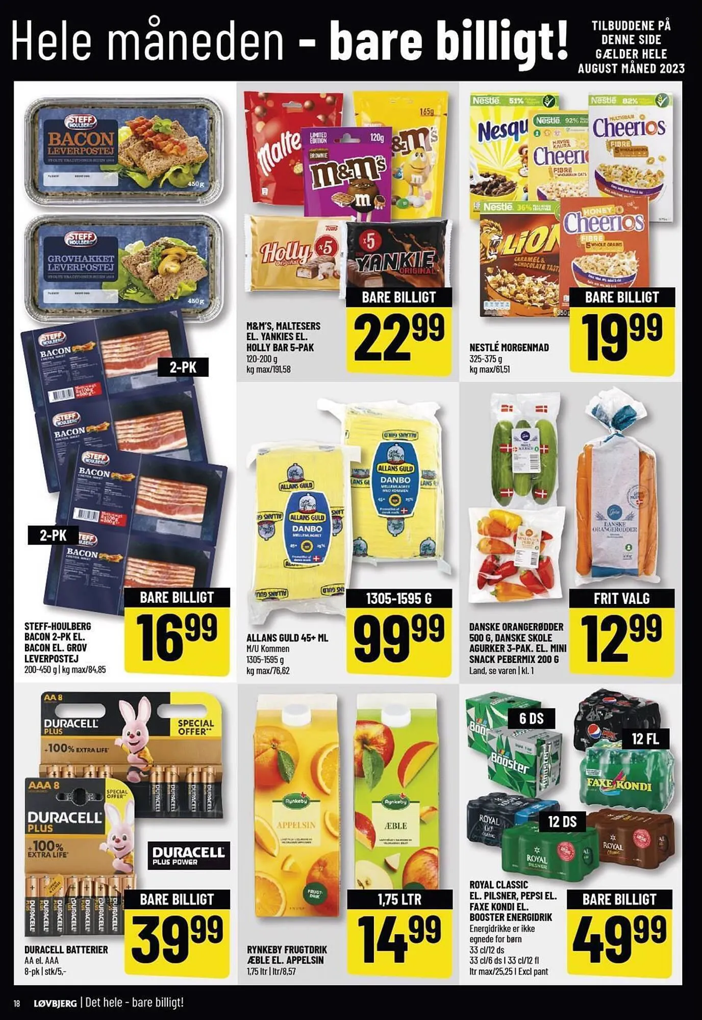 Løvbjerg tilbudsavis Gyldig indtil 25. august - 31. august 2023 - tilbudsavis side 18