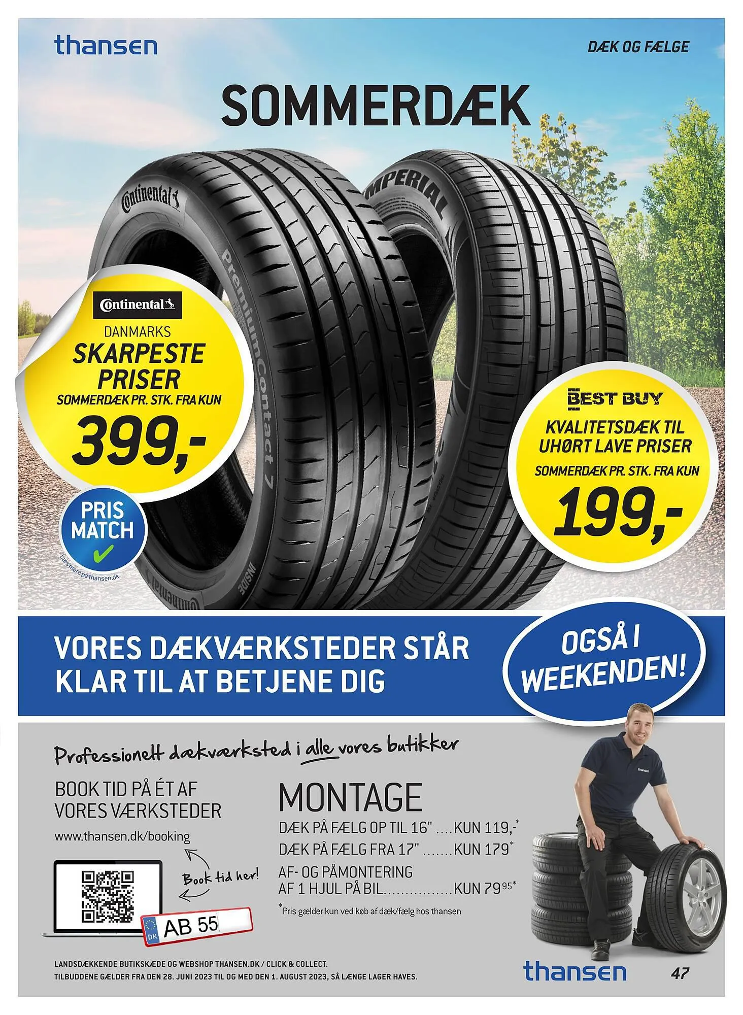 Thansen tilbudsavis Gyldig indtil 28. juni - 1. august 2023 - tilbudsavis side 47