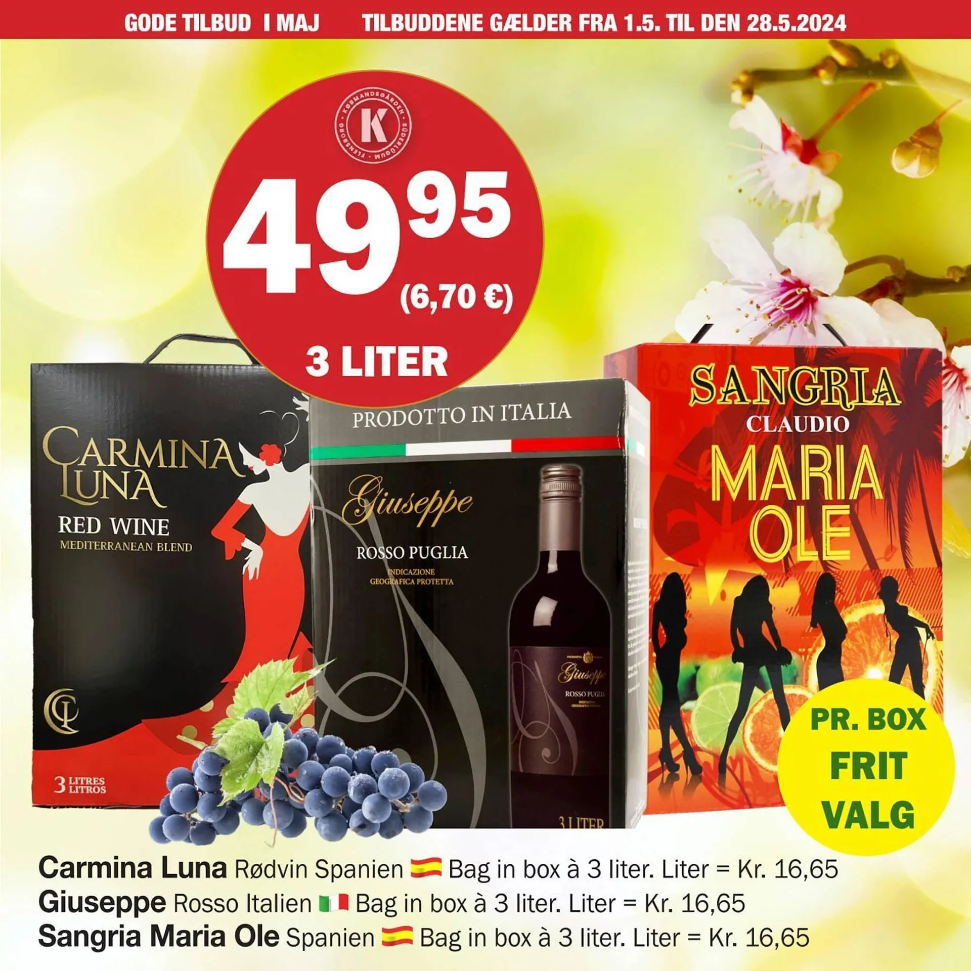 Købmandsgården tilbudsavis Gyldig indtil 30. april - 28. maj 2024 - tilbudsavis side 43