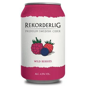 Rekorderlig Skovbær 4,5% 24x0,33 l.