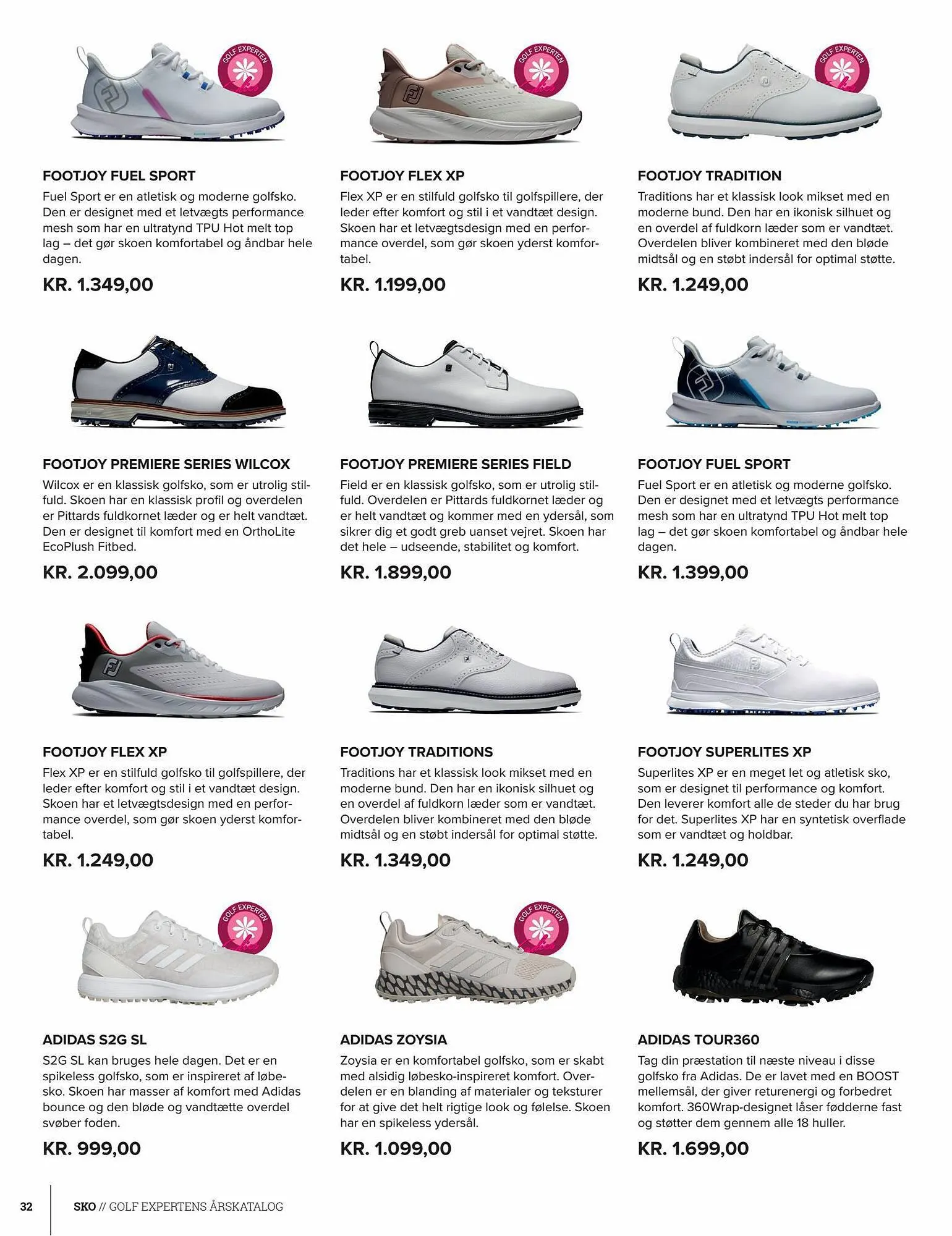 Golf Experten tilbudsavis Gyldig indtil 16. oktober - 30. november 2023 - tilbudsavis side 32