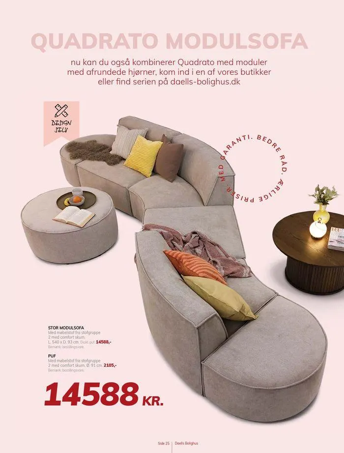 Daells Bolighus Inspiration til spisestuen Gyldig indtil 19. juli - 2. august 2024 - tilbudsavis side 25