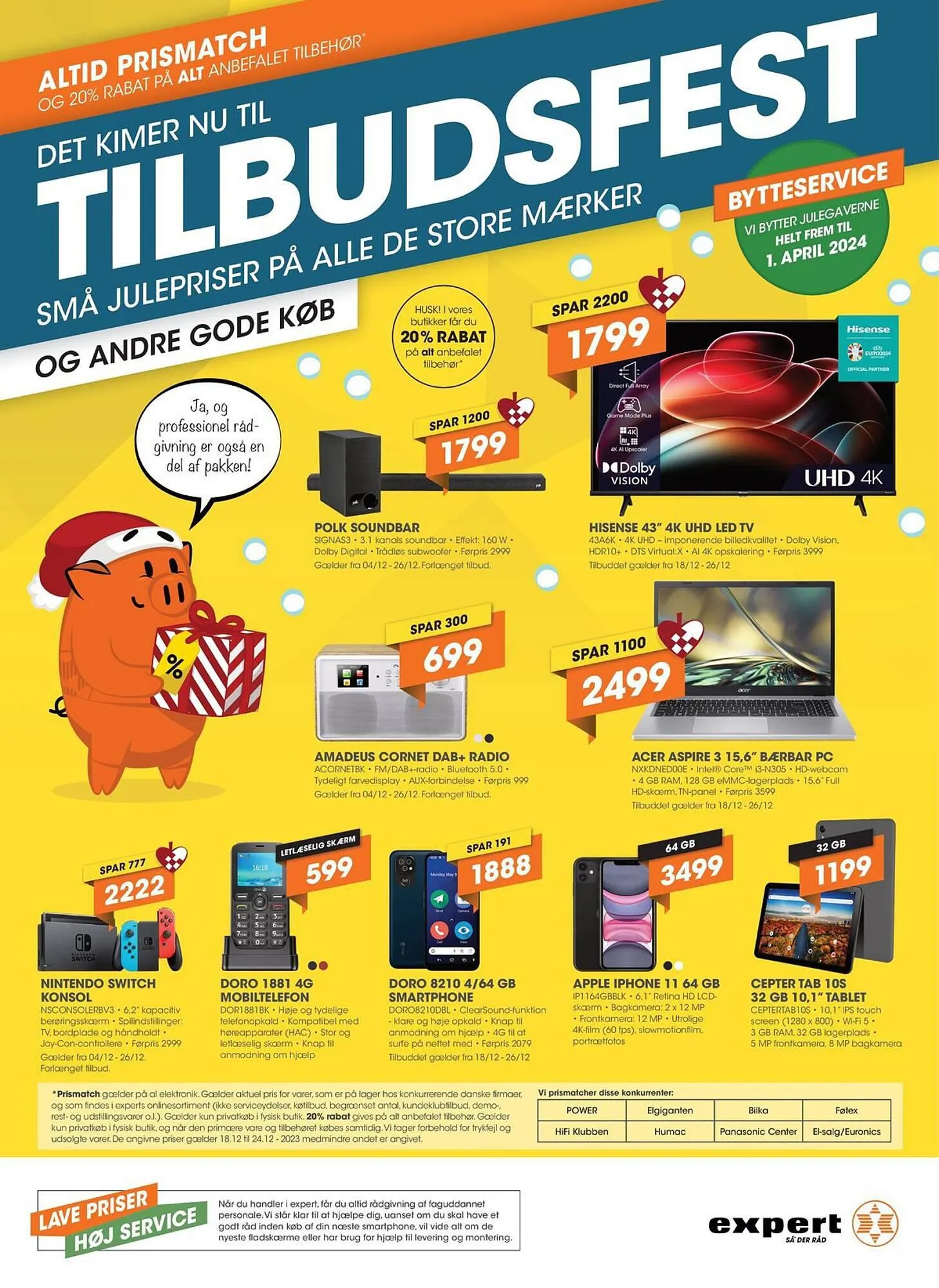 Expert tilbudsavis Gyldig indtil 18. december - 24. december 2023 - tilbudsavis side