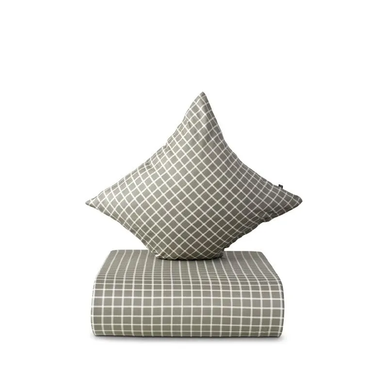 Nordisk Tekstil Folke Sengesæt Oliven 140 x 220 Cm