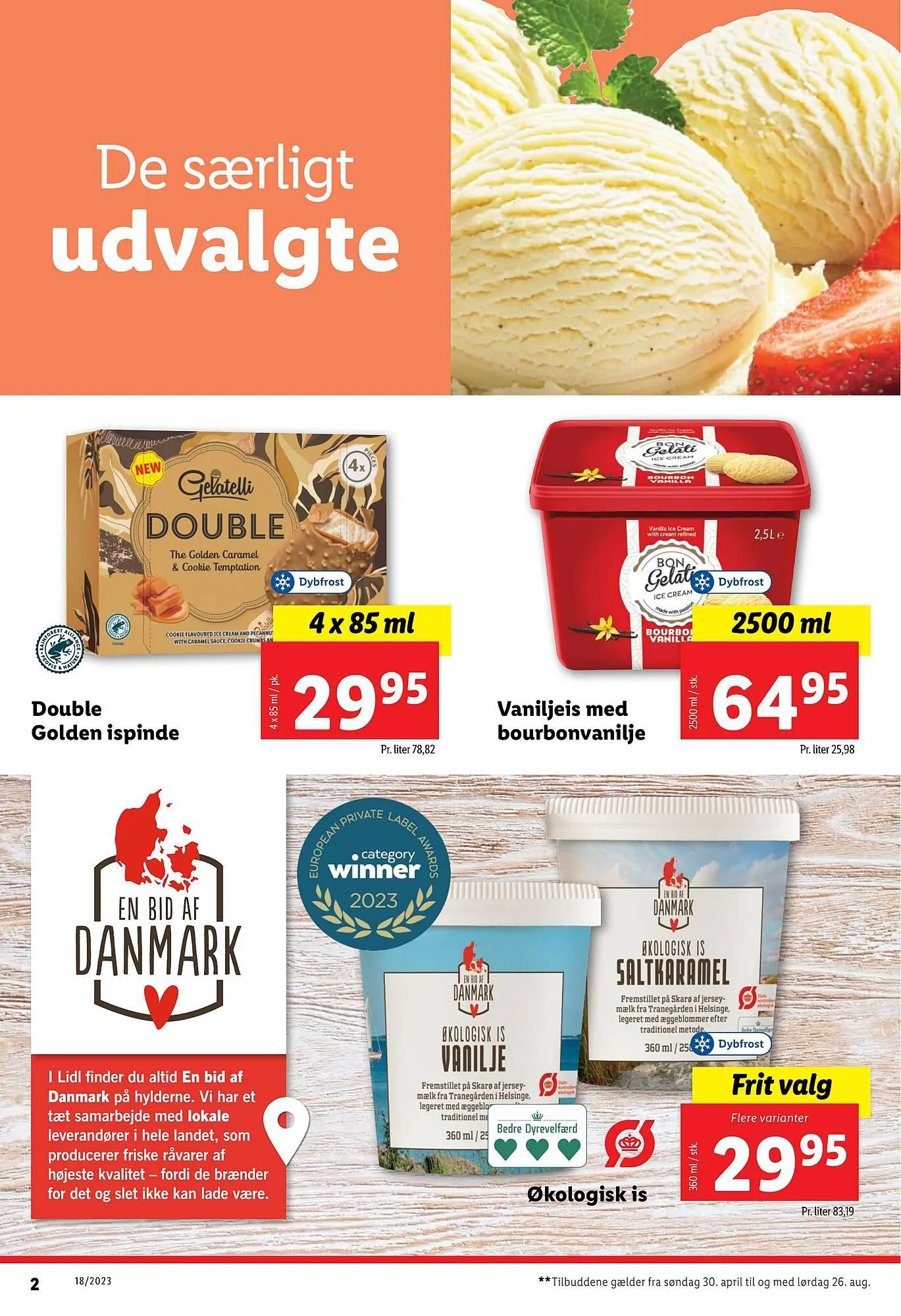 Lidl tilbudsavis Gyldig indtil 30. april - 26. august 2023 - tilbudsavis side 2