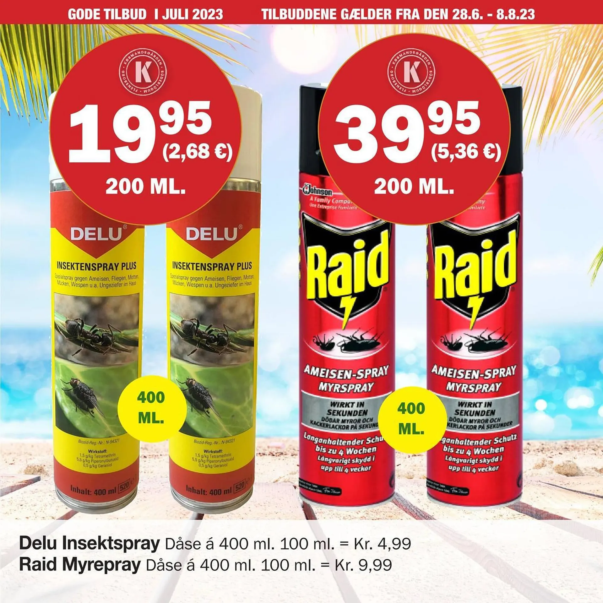 Købmandsgården tilbudsavis Gyldig indtil 27. juni - 8. august 2023 - tilbudsavis side 89