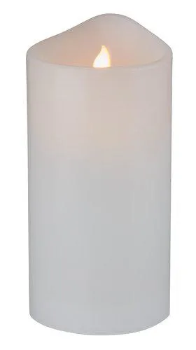 LED bloklys AUGUSTIN Ø10xH20cm