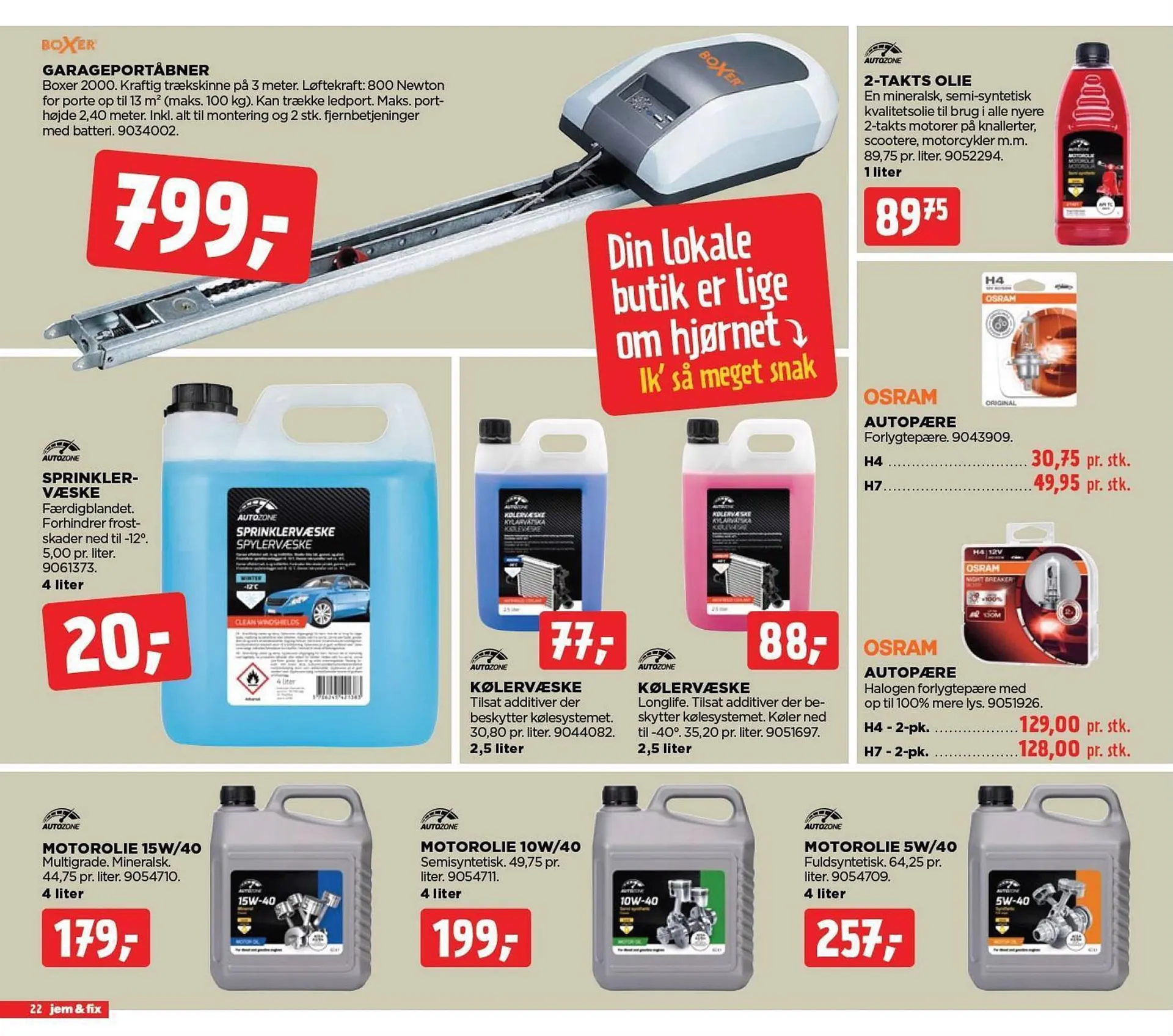 jem & fix tilbudsavis Gyldig indtil 17. september - 23. september 2023 - tilbudsavis side 22