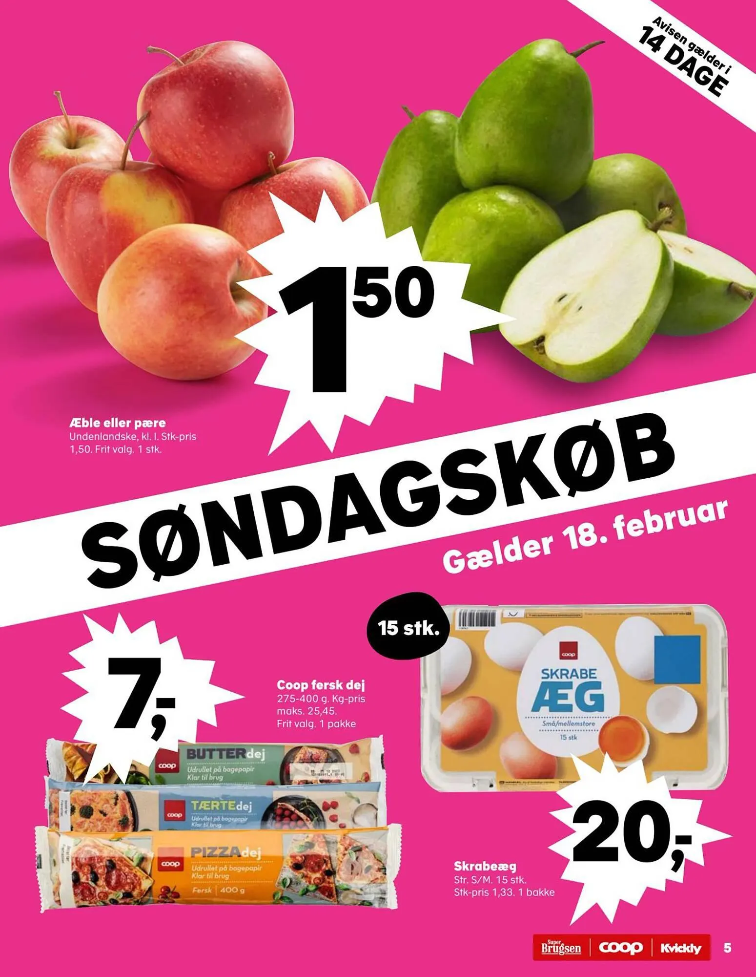 SuperBrugsen tilbudsavis Gyldig indtil 15. februar - 29. februar 2024 - tilbudsavis side 7