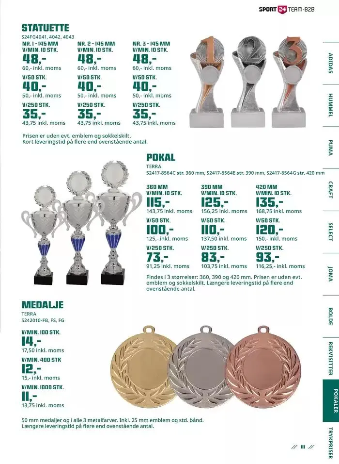 Sport 24 Team Gyldig indtil 24. januar - 31. december 2025 - tilbudsavis side 111