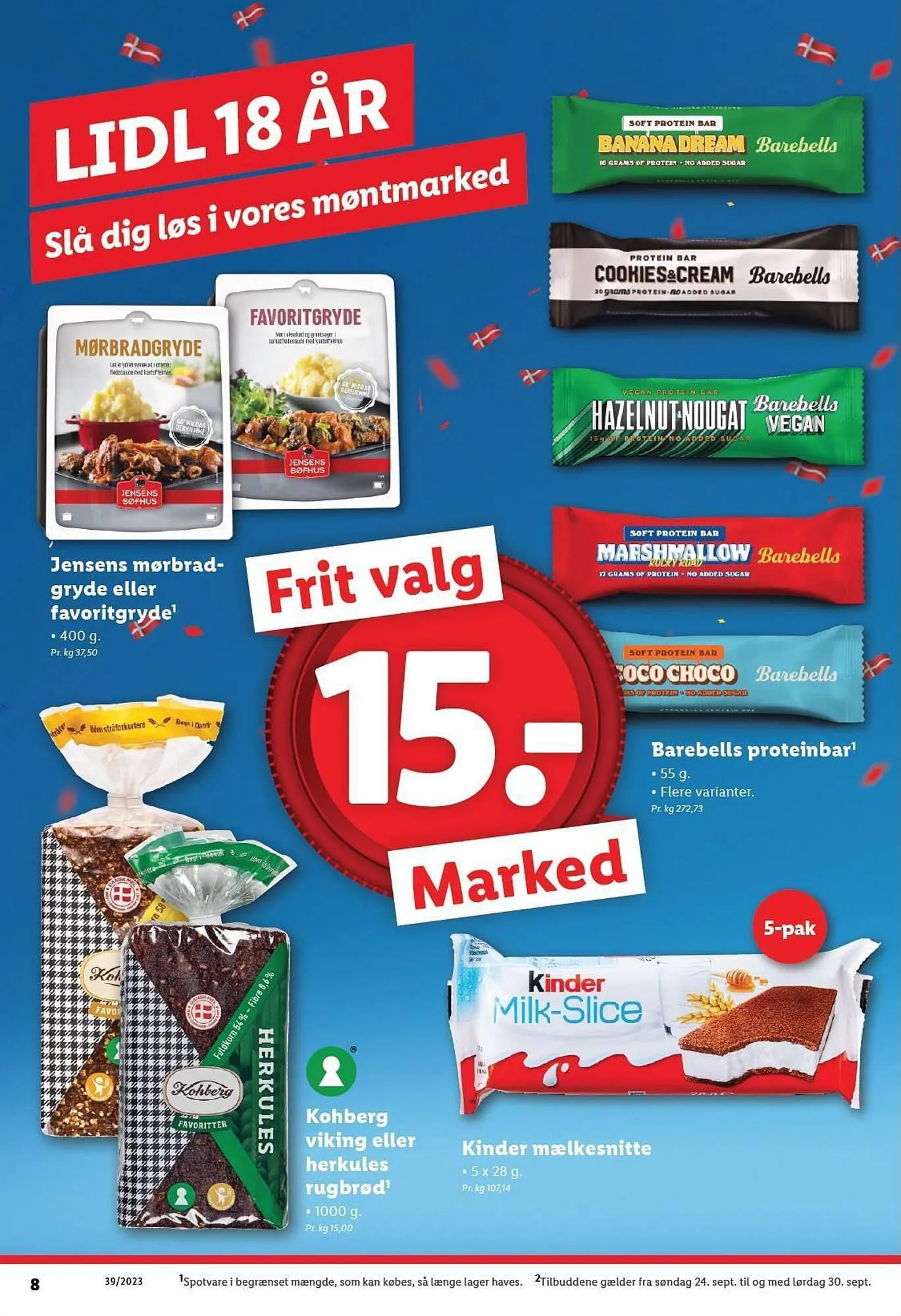 Lidl tilbudsavis Gyldig indtil 24. september - 30. september 2023 - tilbudsavis side 8
